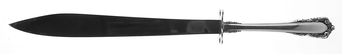 Carillon (Sterling, 1957) Large Stainless Blade Roast Carving Knife by Lunt Silver-1