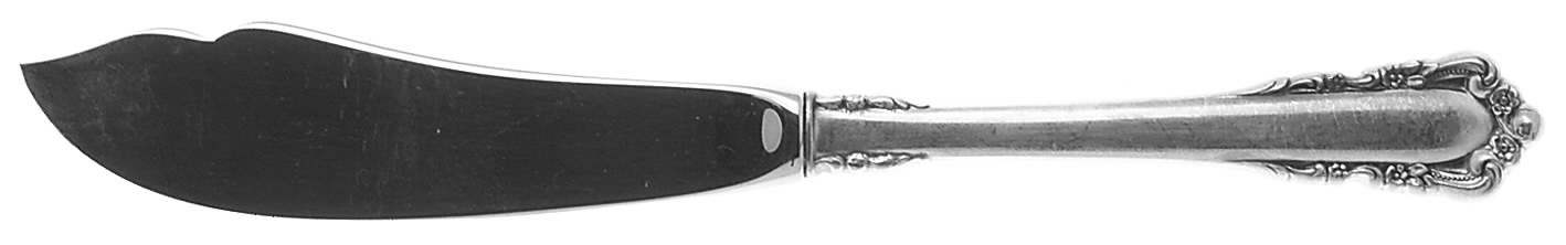 Carillon (Sterling, 1957) Hollow Handle Master Butter Knife by Lunt Silver-1