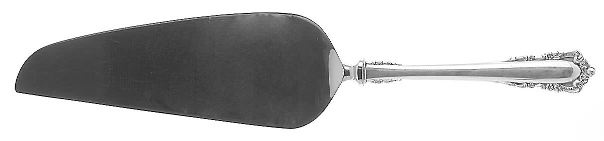 Carillon (Sterling, 1957) Pie & Cake Server with Stainless Blade by Lunt Silver-1