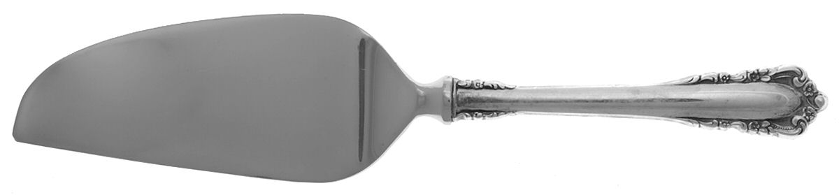 Carillon (Sterling, 1957) Cheese Knife with Stainless Blade by Lunt Silver-1