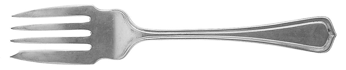 Carolina (Sterling, 1913) Individual Salad Fork by Lunt Silver-1