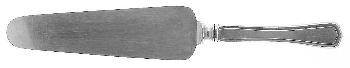 Carolina (Sterling, 1913) Pie Server with Silverplate Blade by Lunt Silver-1