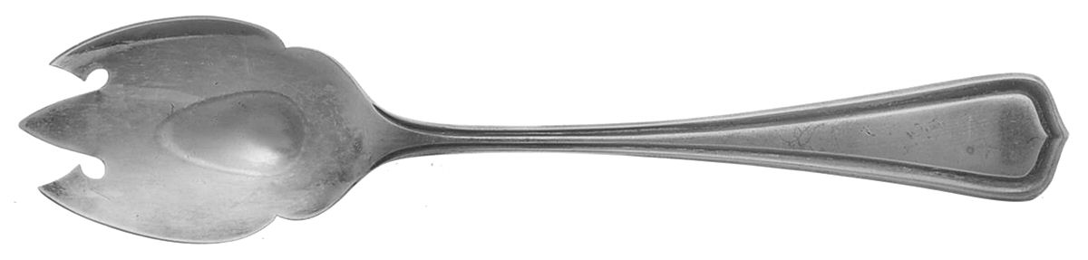 Carolina (Sterling, 1913) Ice Cream Fork by Lunt Silver-1
