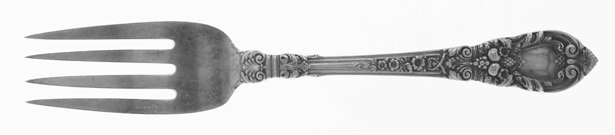 Charles II (Sterling, 1934, No Monograms) Individual Salad Fork by Lunt Silver-1