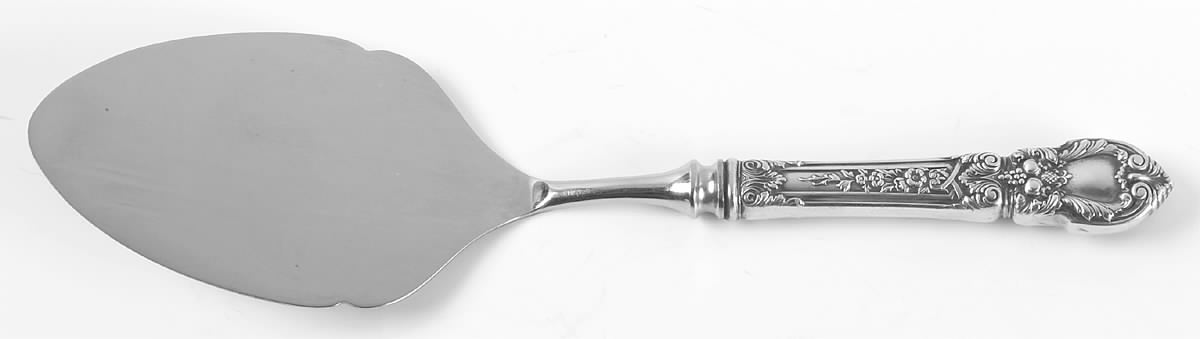 Charles II (Sterling, 1934, No Monograms) Pastry Server with Stainless Blade by Lunt Silver-1