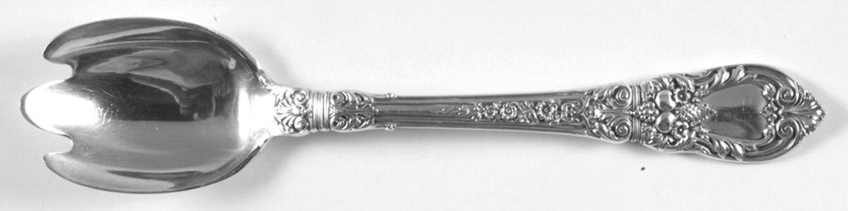 Charles II (Sterling, 1934, No Monograms) Ice Cream Fork by Lunt Silver-1