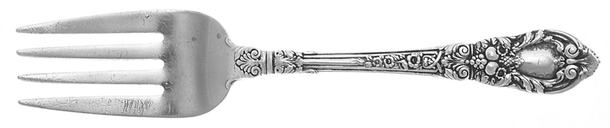 Charles II (Sterling, 1934, No Monograms) Baby Fork by Lunt Silver-1