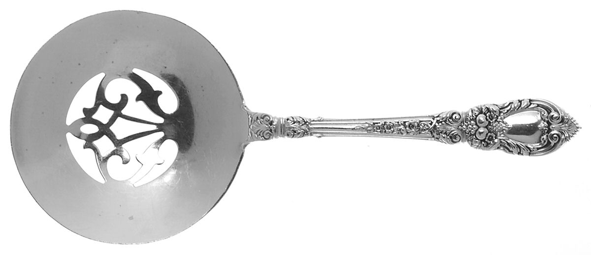 Charles II (Sterling, 1934, No Monograms) Solid Bon Bon Spoon by Lunt Silver-1