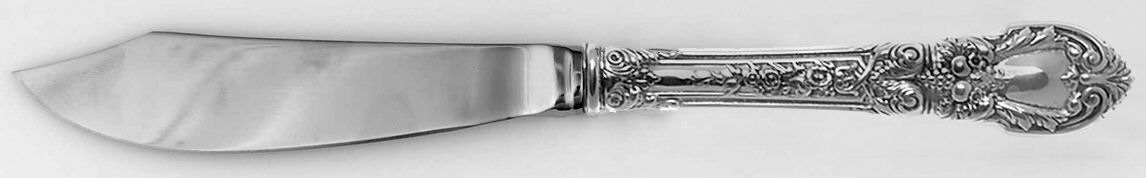 Charles II (Sterling, 1934, No Monograms) Individual Fruit Knife with Stainless Blade by Lunt Silver-1