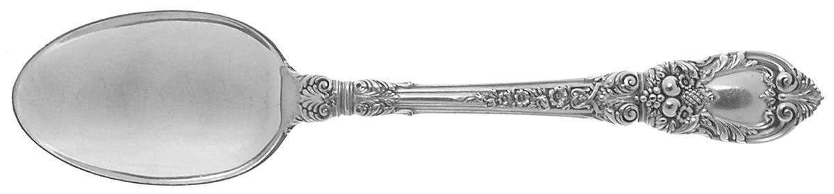 Charles II (Sterling, 1934, No Monograms) Dessert/Oval Soup Spoon by Lunt Silver-1