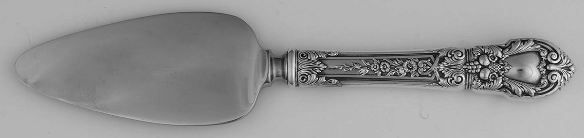Charles II (Sterling, 1934, No Monograms) Cheese Server with Stainless Blade by Lunt Silver-1