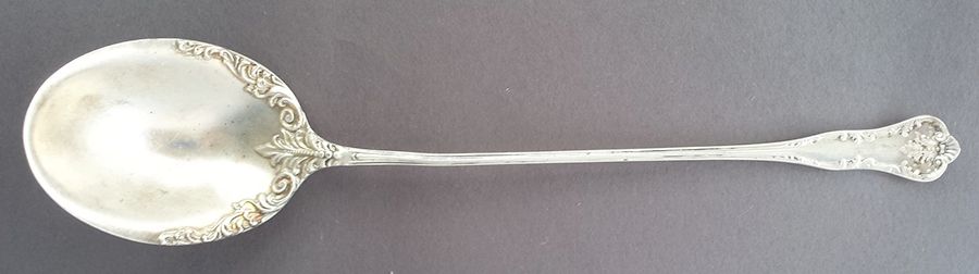 Chatelaine (Sterling, 1894) Large Lettuce Serving Spoon by Lunt Silver-1