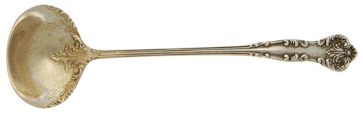 Chatelaine (Sterling, 1894) Solid Piece Cream Ladle by Lunt Silver-1