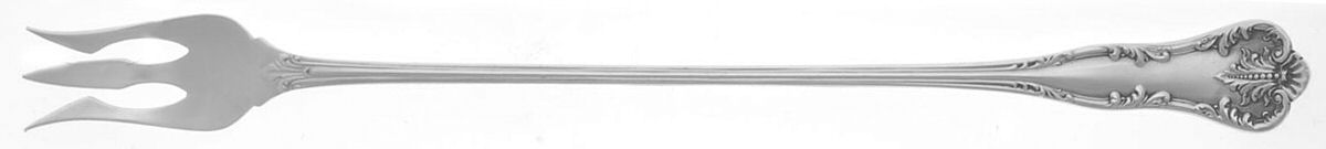Chatelaine (Sterling, 1894) Long Handle Pickle/Olive Fork by Lunt Silver-1
