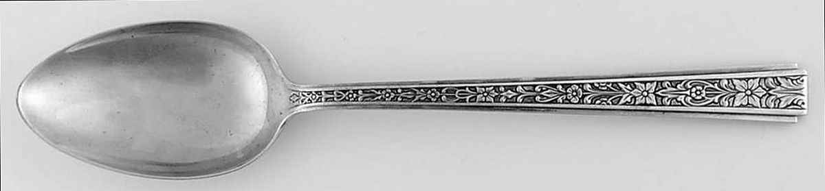 Chased Classic (Sterling, 1936) Five O'Clock Teaspoon by Lunt Silver-1