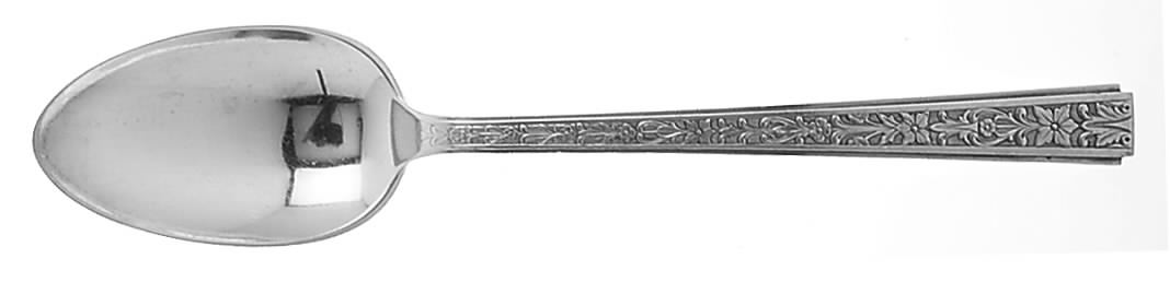 Chased Classic (Sterling, 1936) Tablespoon (Serving Spoon) by Lunt Silver-1