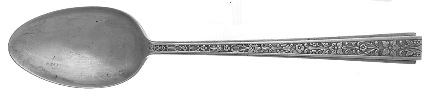 Chased Classic (Sterling, 1936) Teaspoon by Lunt Silver-1