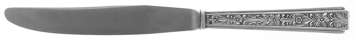 Chased Classic (Sterling, 1936) Dessert/Tea Knife with Stainless Blade by Lunt Silver-1