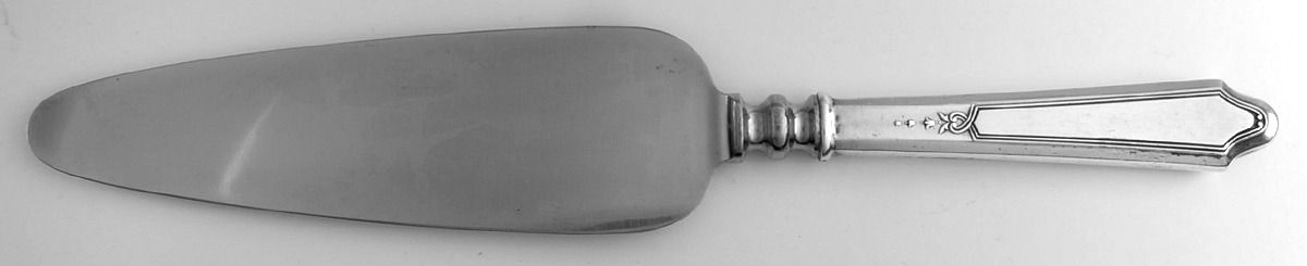 Chateau-Chateau Thierry(Sterling, 1919) Pie Server with Stainless Blade by Lunt Silver-1