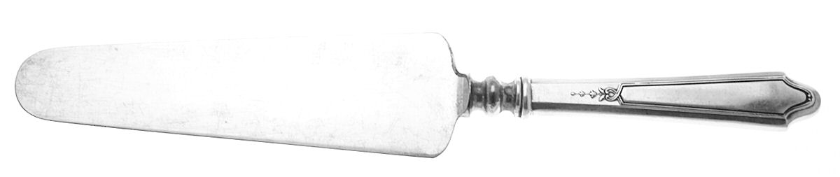 Chateau-Chateau Thierry(Sterling, 1919) Pie Server with Silverplate Blade by Lunt Silver-1