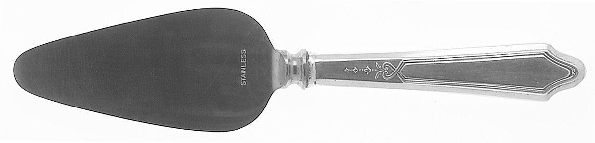 Chateau-Chateau Thierry(Sterling, 1919) Cheese Server with Stainless Blade by Lunt Silver-1