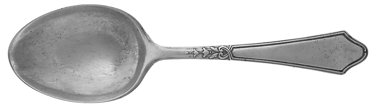Chateau-Chateau Thierry(Sterling, 1919) Straight Handle Baby Spoon by Lunt Silver-1