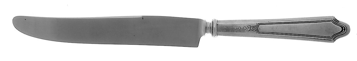 Chateau-Chateau Thierry(Sterling, 1919) New French Hollow Knife with Bolster by Lunt Silver-1