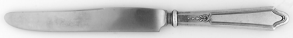 Chateau-Chateau Thierry(Sterling, 1919) New French Hollow Knife with Bolster by Lunt Silver-1