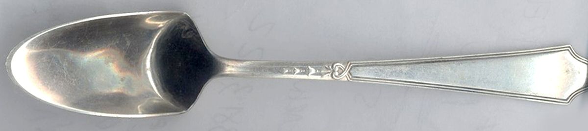 Chateau-Chateau Thierry(Sterling, 1919) Solid Large Cheese Scoop by Lunt Silver-1
