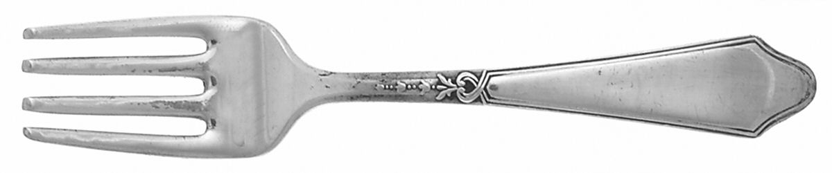 Chateau-Chateau Thierry(Sterling, 1919) Baby Fork by Lunt Silver-1