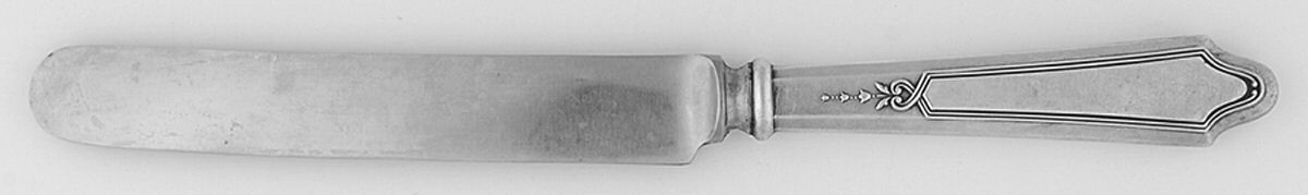 Chateau-Chateau Thierry(Sterling, 1919) Blunt Hollow Knife with Bolster by Lunt Silver-1