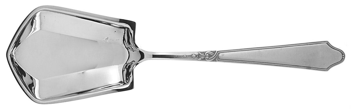 Chateau-Chateau Thierry(Sterling, 1919) Solid Salad Serving Spoon by Lunt Silver-1
