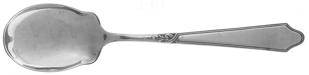 Chateau-Chateau Thierry(Sterling, 1919) Jam Spoon by Lunt Silver-1
