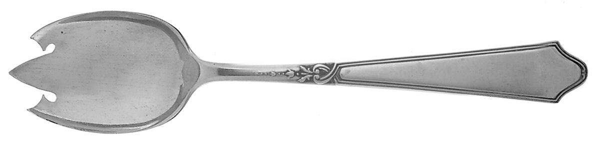 Chateau-Chateau Thierry(Sterling, 1919) Ice Cream Fork by Lunt Silver-1