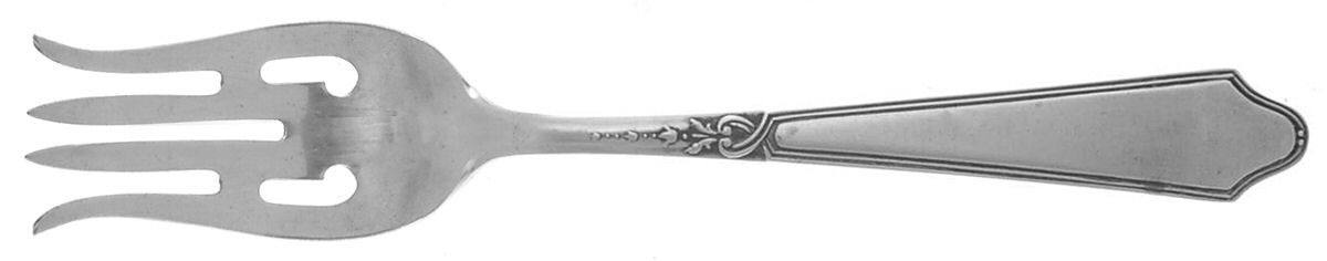 Chateau-Chateau Thierry(Sterling, 1919) Individual Solid Fish Fork by Lunt Silver-1