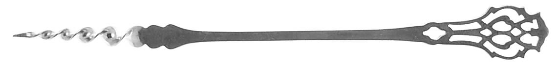 Chippendale (Sterling, 1910) One Tine Butter Pick by Lunt Silver-1