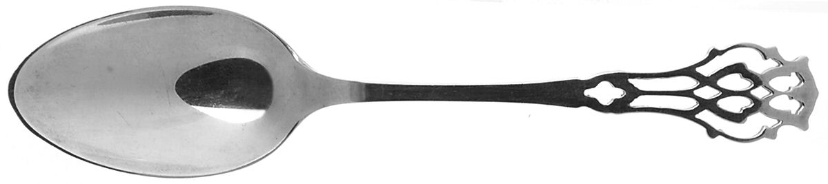 Chippendale (Sterling, 1910) Teaspoon by Lunt Silver-1