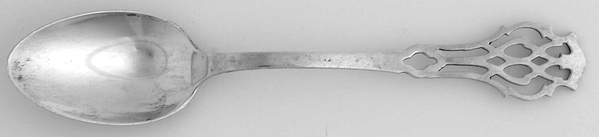 Chippendale (Sterling, 1910) Demitasse Spoon by Lunt Silver-1