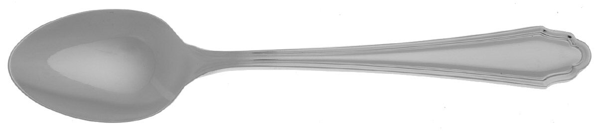 Clarendon (Stainless, 1981) Teaspoon Large Solid HC by Lunt Silver-1