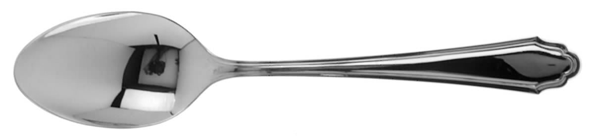 Clarendon (Stainless, 1981) Place/Oval Soup Spoon by Lunt Silver-1