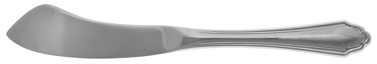 Clarendon (Stainless, 1981) Hollow Handle Master Butter Knife by Lunt Silver-1