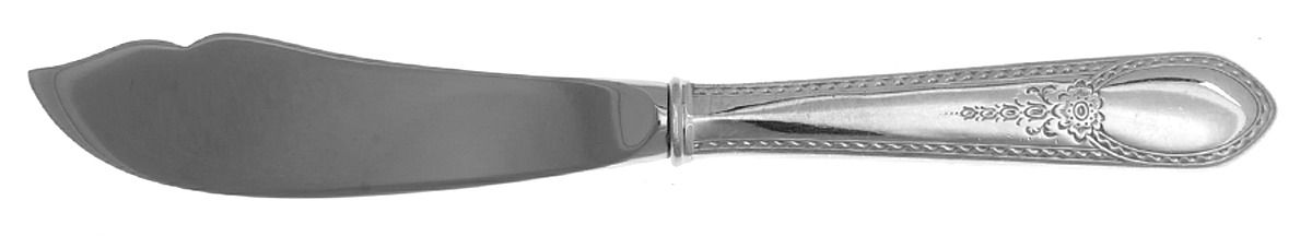 Colonial Engraved (Silverplate, 1982) Hollow Handle Master Butter Knife by Lunt Silver-1