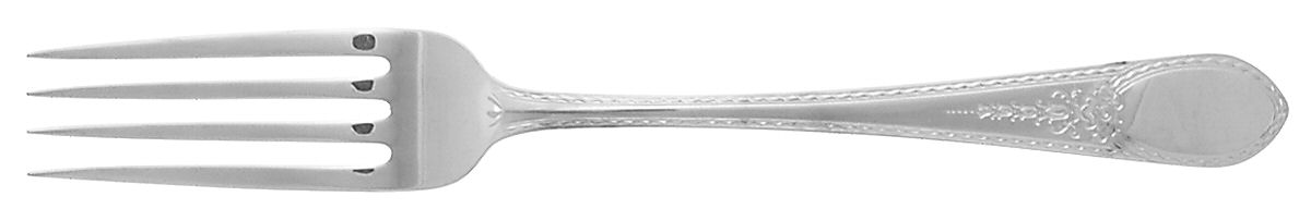 Colonial Engraved (Silverplate, 1982) Fork by Lunt Silver-1