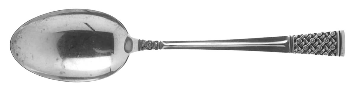 Columbine (Sterling, 1973) Tablespoon (Serving Spoon) by Lunt Silver-1