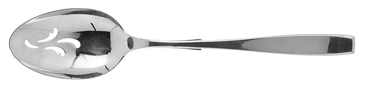 Columbia (Sterling, 1982) Pierced Tablespoon (Serving Spoon) by Lunt Silver-1
