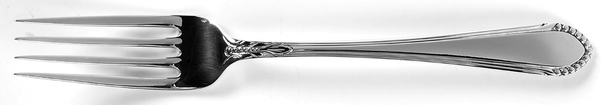 Coronet (Sterling, 1932) Fork by Lunt Silver-1