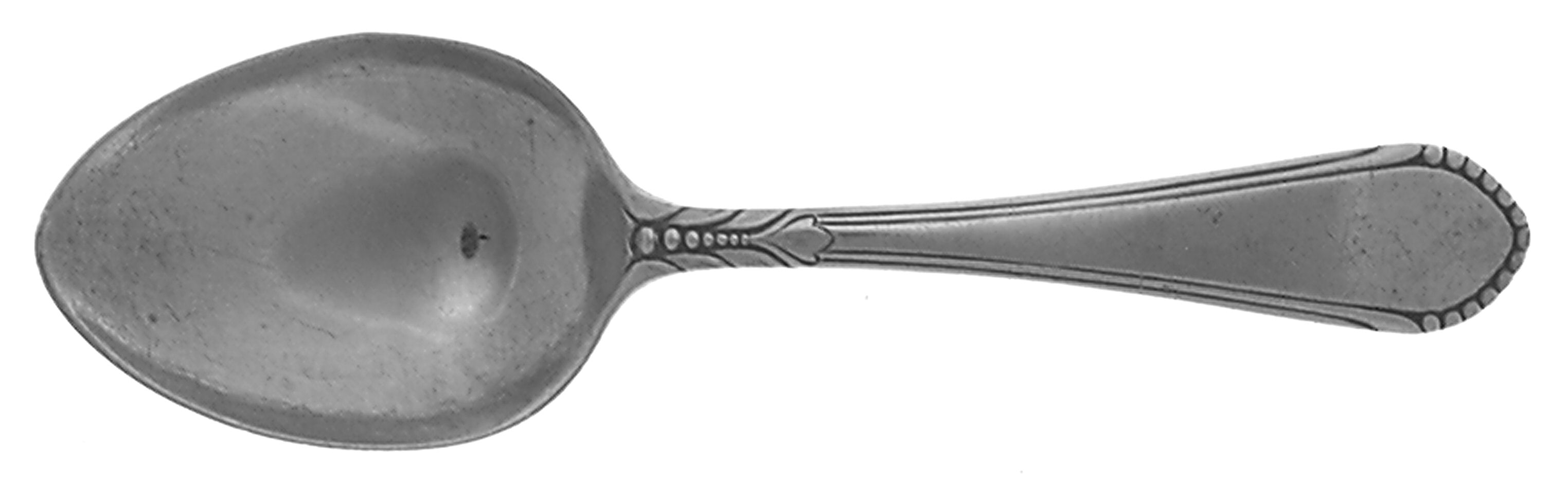 Coronet (Sterling, 1932) Straight Handle Baby Spoon by Lunt Silver-1