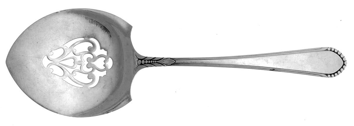 Coronet (Sterling, 1932) Tomato Server, Solid Piece by Lunt Silver-1