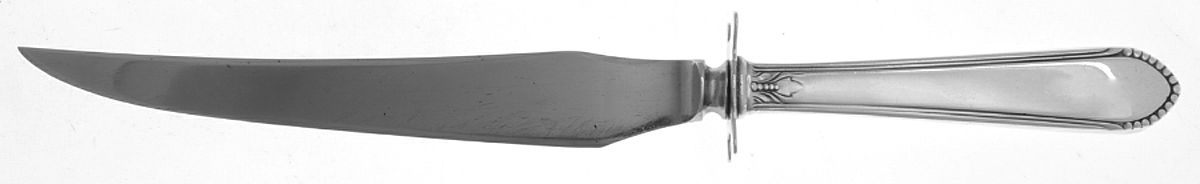 Coronet (Sterling, 1932) Small Steak Carving Knife with Stainless Blade by Lunt Silver-1