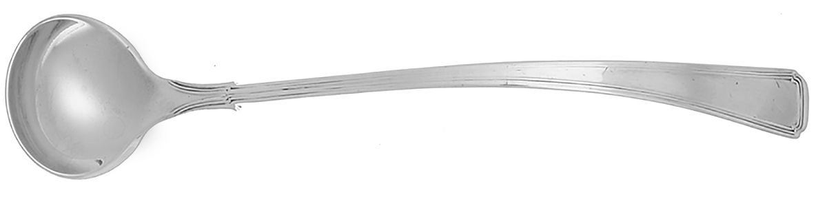 Cortland (Sterling, 1921) Mustard Spoon by Lunt Silver-1